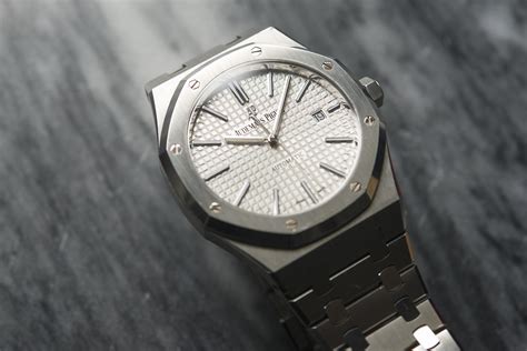 ap white face|Audemars Piguet Royal Oak .